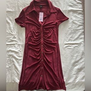 Wild fable scrunched dress